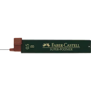 Μηχανικά Ανταλλακτικά Faber-Castell 0,5 mm B (2 Συσκευασίες, μαύρα)