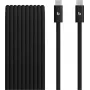 Apple Beats 240W USB-C σε USB-C πλεκτό καλώδιο 3m Bolt Μαύρο MHX64ZM/A