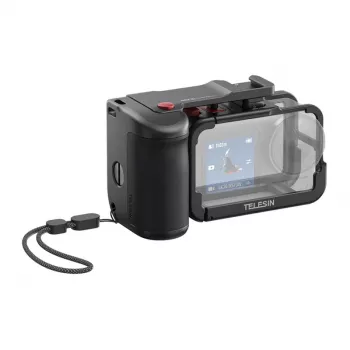 Telesin S6-FMS-22-TDJ λαβή με βάση στήριξης για DJI Osmo Action 3/4/5 Pro