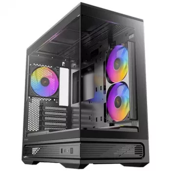 Κουτί Antec Mini C2M ARGB M-ATX/M-ITX χωρίς τροφοδοτικό μαύρο retail