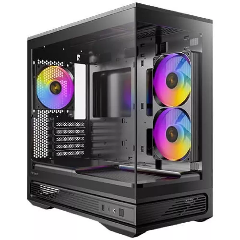 Κουτί Antec Mini C2M ARGB M-ATX/M-ITX χωρίς τροφοδοτικό μαύρο retail