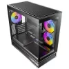 Κουτί Antec Mini C2M ARGB M-ATX/M-ITX χωρίς τροφοδοτικό μαύρο retail