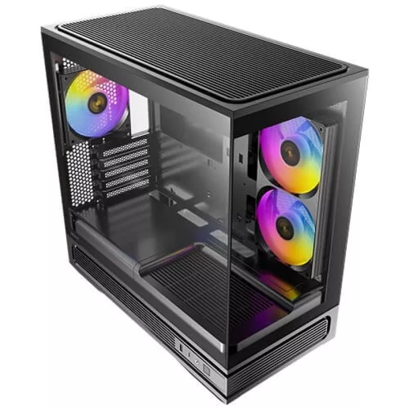 Κουτί Antec Mini C2M ARGB M-ATX/M-ITX χωρίς τροφοδοτικό μαύρο retail