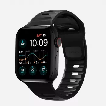 NOMAD Sport Band - λουρί για Apple Watch 46mm/49mm με FKM (μαύρο)