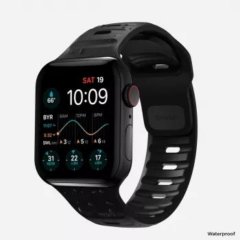 NOMAD Sport Band - λουρί για Apple Watch 46mm/49mm με FKM (μαύρο)