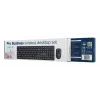 Gembird KBS-WMS-01 ασύρματο σετ πληκτρολογίου-ποντικιού, αγγλικό, μαύρο