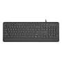 Πληκτρολόγιο multimedia USB ENG/μαύρο KB-MCH-05 Gembird