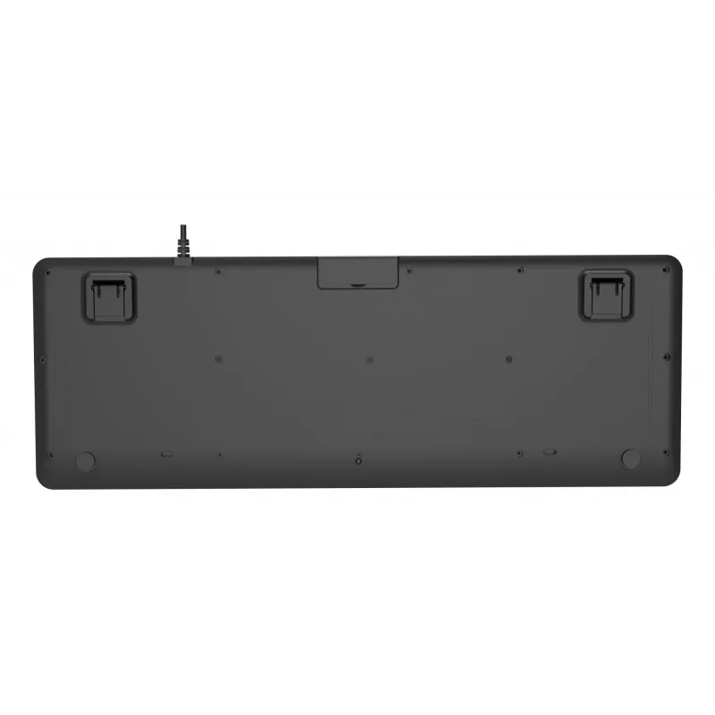 Πληκτρολόγιο multimedia USB ENG/μαύρο KB-MCH-05 Gembird