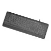 Πληκτρολόγιο multimedia USB ΚΥΡΙΛΛΙΚΟ/μαύρο KB-UML-04-CYRL Gembird