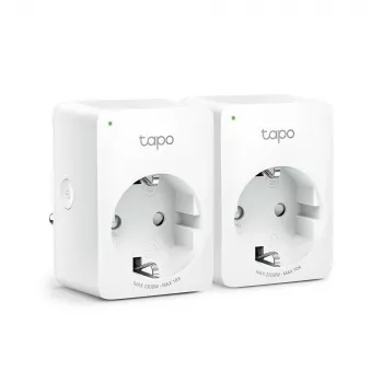 TP-Link Tapo Mini Smart Wi-Fi πρίζα, εσωτερικού χώρου, λευκή, οικιακή, πολυανθρακικό (PC), κατάσταση, CE, RoHS