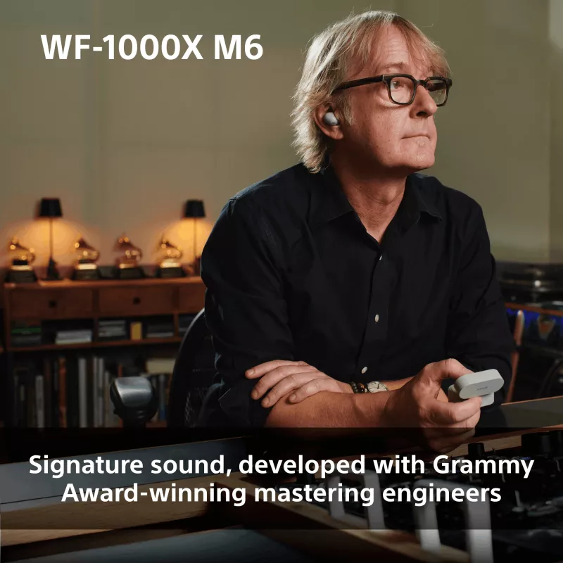 Sony WF1000XM6S.CE7 ακουστικά ασύρματα in-ear κλήσεις/μουσική Bluetooth ασημί