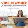 HP Poly Blackwire 8225 Stereo USB-C ακουστικά +USB-C/A adapter