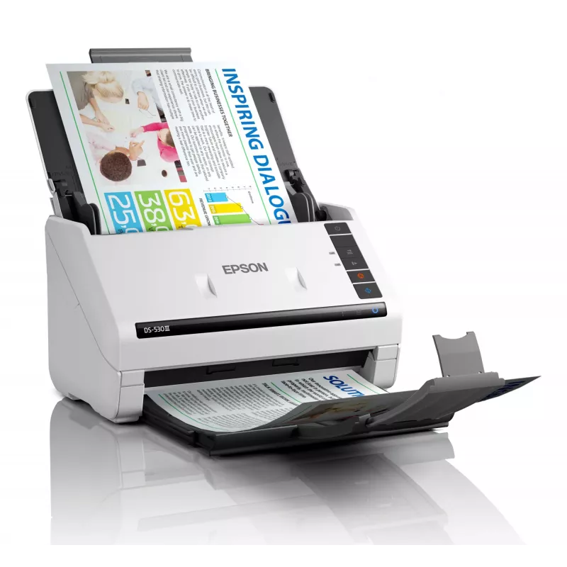 Epson WorkForce DS-530III σαρωτής με τροφοδότη 600 x 600 DPI A4 λευκός