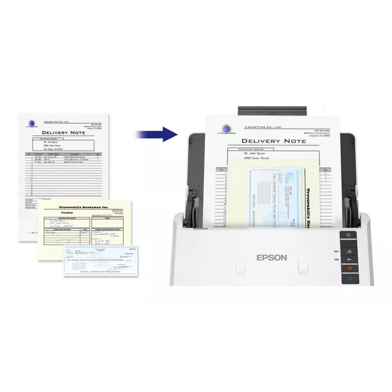Epson WorkForce DS-530III σαρωτής με τροφοδότη 600 x 600 DPI A4 λευκός