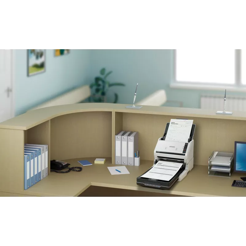 Epson WorkForce DS-530III σαρωτής με τροφοδότη 600 x 600 DPI A4 λευκός
