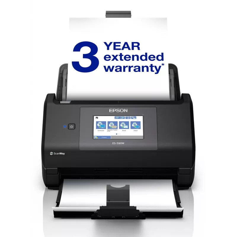 Epson WorkForce ES-590W σαρωτής με τροφοδότη 600 x 600 DPI A4 μαύρος
