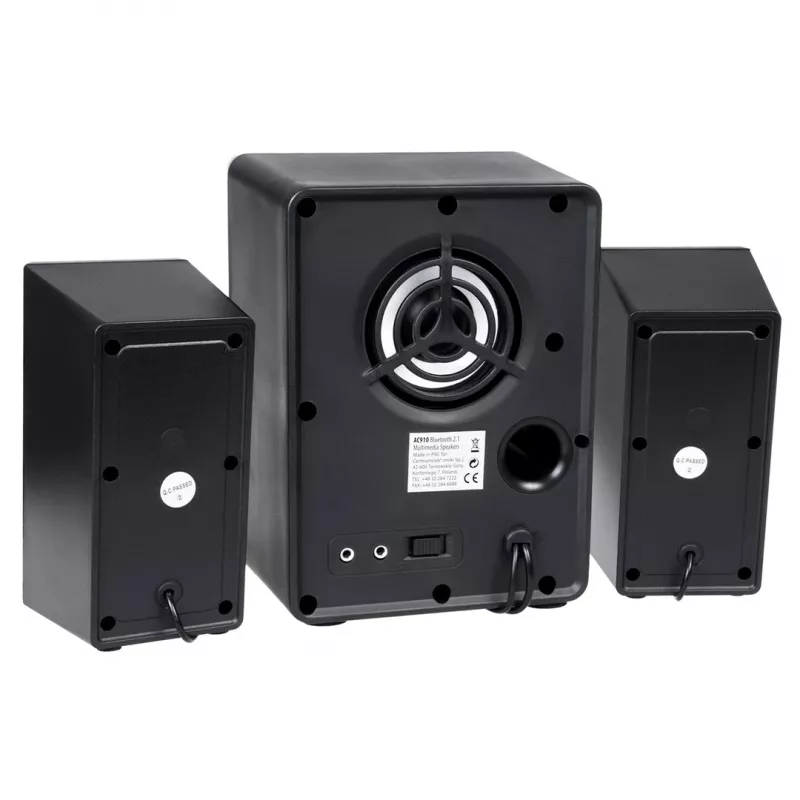 Audiocore AC910 σετ ηχείων 10 W PC / Laptop μαύρο Bluetooth