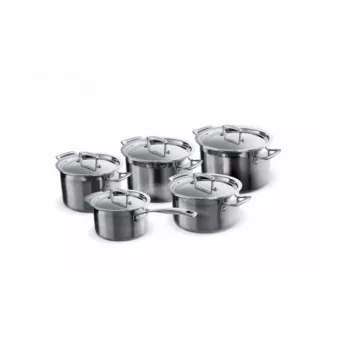 Le Creuset 3-στρωματικό 3Ply πενταμερές Σετ κατσαρόλας από ανοξείδωτο χάλυβα (96209400001000)