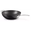 Le Creuset Toughened Non-Stick Wok 30 cm μαύρο/ασημί