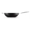 Le Creuset Toughened Non-Stick Wok 30 cm μαύρο/ασημί