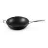 Le Creuset Toughened Non-Stick Wok 30 cm μαύρο/ασημί
