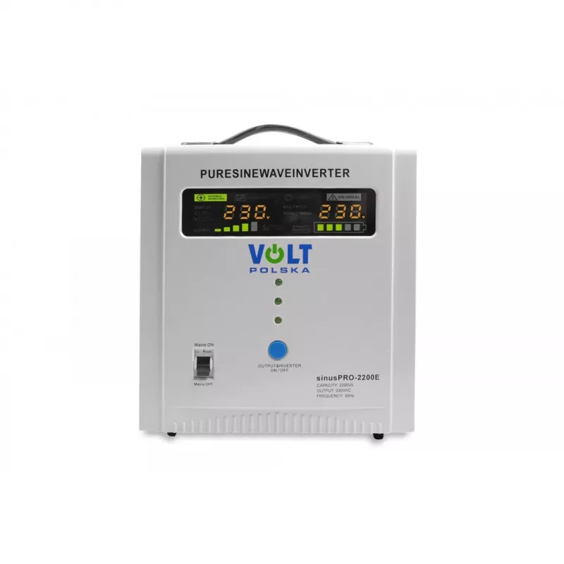 Volt Polska Αδιάλειπτη παροχή ισχύος Sinus Pro 2200 E 12/230V