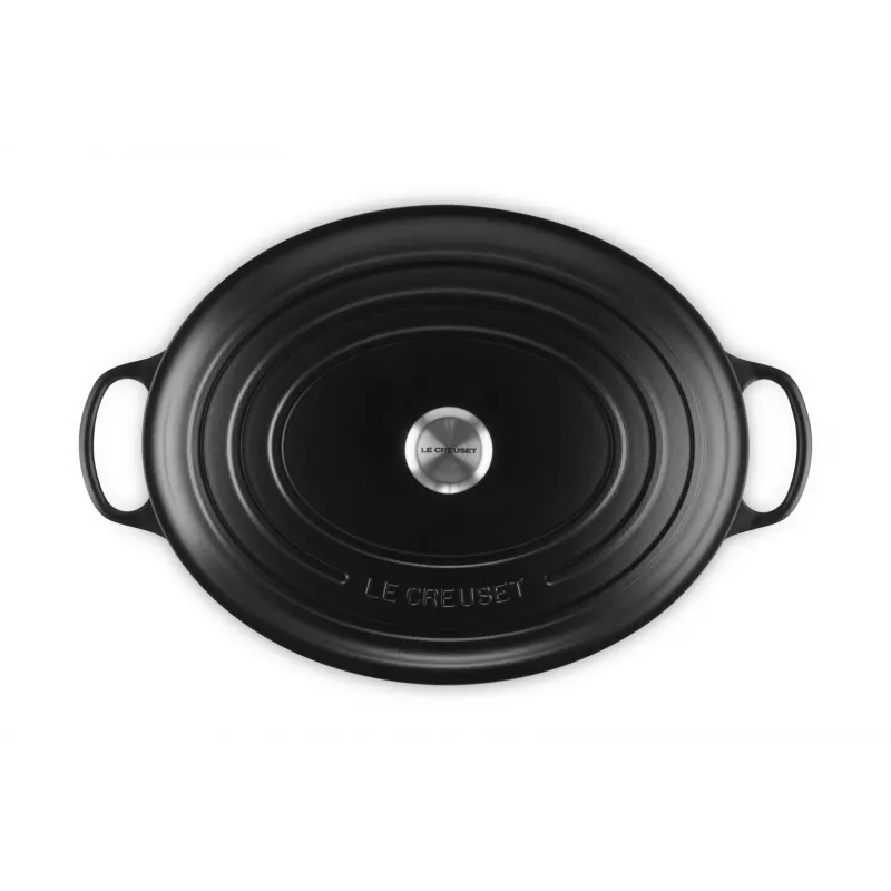 Le Creuset Signature 13,9 L Οβάλ Μαύρο