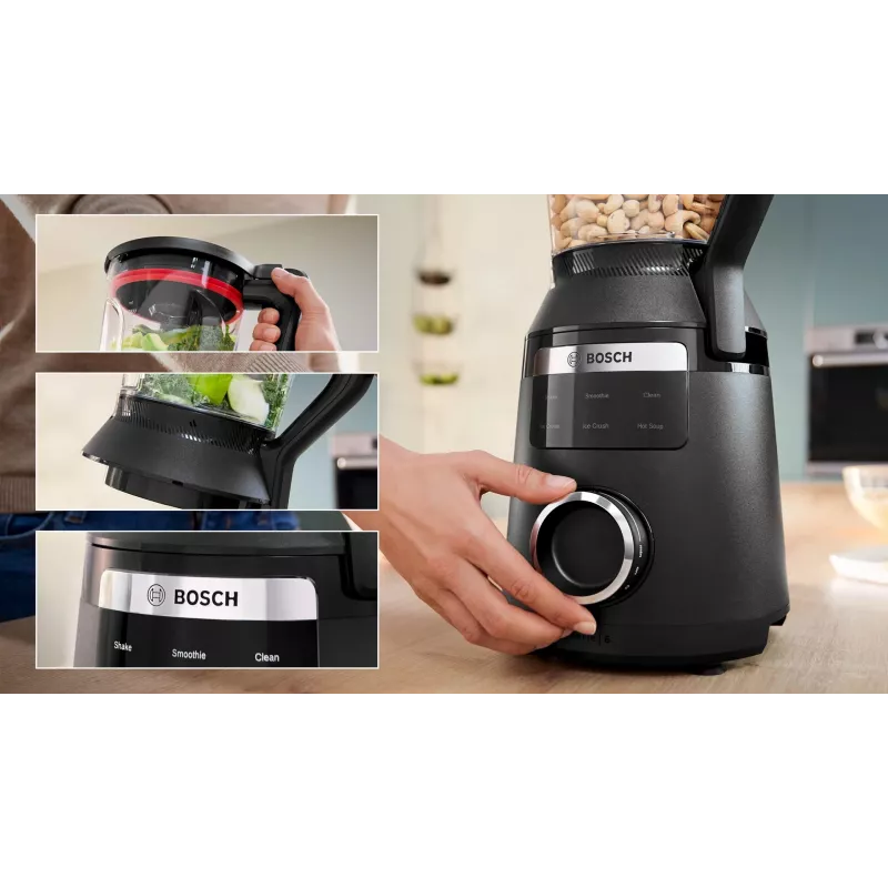 Bosch Serie 6 MMB6652B Μίξερ 2 L Standmixer 1800 W Μαύρο