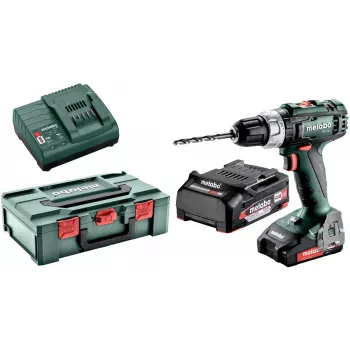 Metabo BS 18 L 1800 U/min Τσοκ ταχείας σύσφιξης 1,6 kg Μαύρο, Πράσινο, Κόκκινο, Ασημί