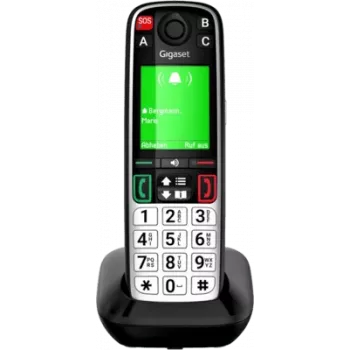 Gigaset EASY 500 Βάση φόρτισης Dect με 1 x Ακουστικό (SOS / LS life style) - μαύρο