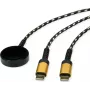 Roline 11.02.8342 Καλώδιο USB Μαύρο