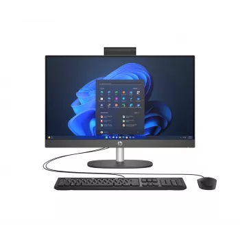 HP ProOne 245 G10 AiO Ryzen 7 77730U 23.8FHD IPS 250nits AG 16GB DDR4 3200 SSD512 Radeon Vega 8 Kb+Ποντίκι Cam 5Mpx + IR W11Pro Λευκό 3Y OnSite