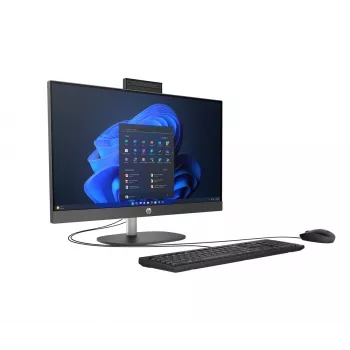 HP ProOne 245 G10 AiO Ryzen 7 77730U 23.8FHD IPS 250nits AG 16GB DDR4 3200 SSD512 Radeon Vega 8 Kb+Ποντίκι Cam 5Mpx + IR W11Pro Λευκό 3Y OnSite