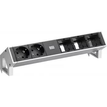 BACHMANN DESK2 2xCEE7/3 3xABD Ανοξείδωτο βερνικωμένο (902.4860)