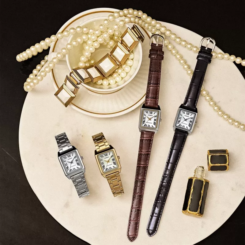 CASIO LTP-V007G-9BUDF Γυναικείο αναλογικό ρολόι, χρυσό