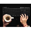 A4Tech Fstyler FBK27C AS 2,4GHz+BT Αθόρυβο πληκτρολόγιο, μαύρο