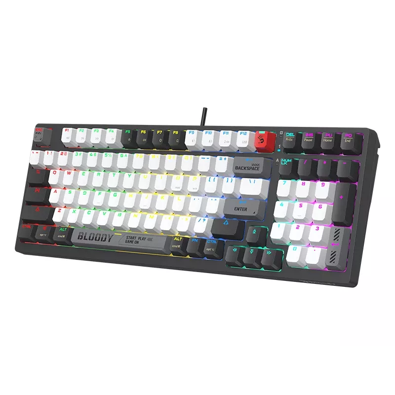 A4Tech 47735 Bloody WS98 Γκρι Ασύρματο (BLMS RED Plus Switches)