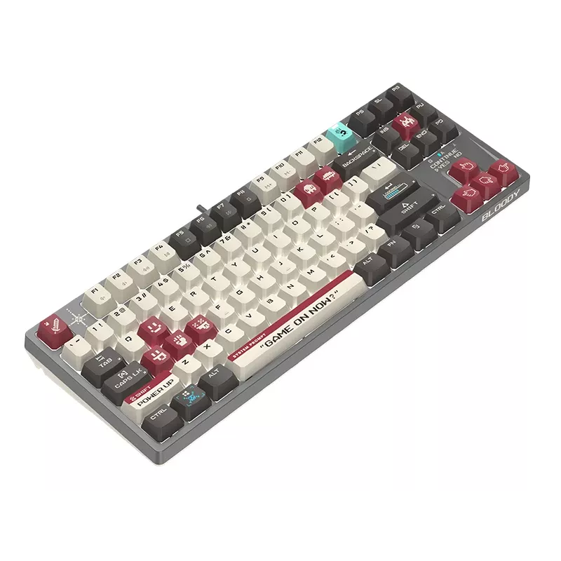 A4Tech 47736 Bloody S87 Pixels Κόκκινο USB (BLMS RED Plus Switches)