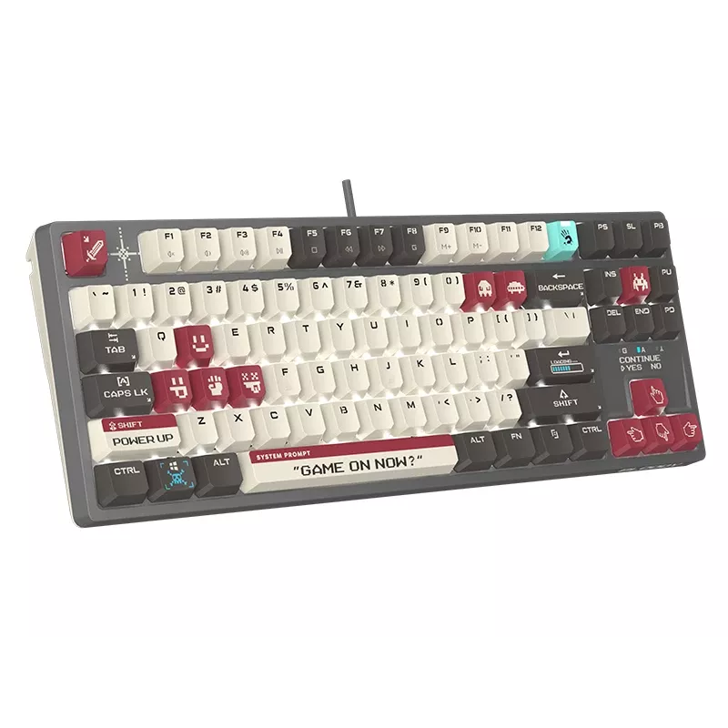 A4Tech 47736 Bloody S87 Pixels Κόκκινο USB (BLMS RED Plus Switches)