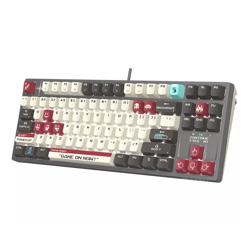 A4Tech 47736 Bloody S87 Pixels Κόκκινο USB (BLMS RED Plus Switches)
