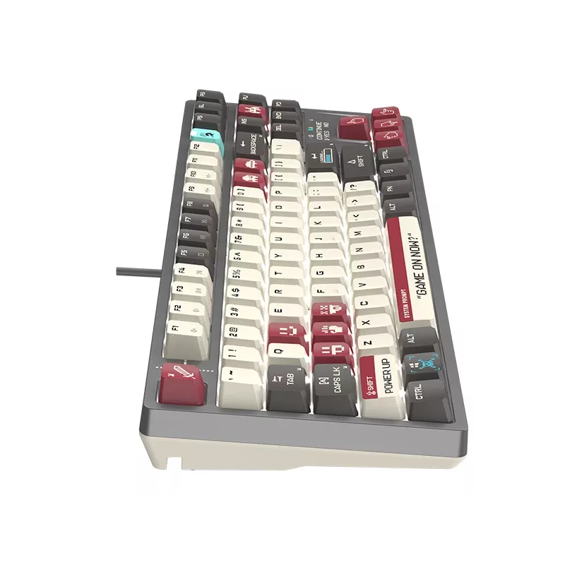 A4Tech 47736 Bloody S87 Pixels Κόκκινο USB (BLMS RED Plus Switches)