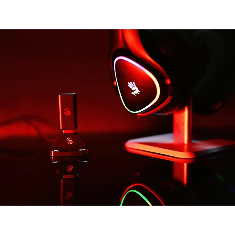 A4Tech 47751 Bloody MR710 RGB Gaming Wireless Headset, Μαύρο