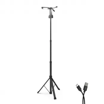 Ansmann Φωτιστικό εργασίας Tiohead 7000R με Tripod επαναφορτιζόμενο (1600-0697)