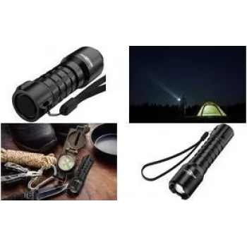 Ansmann Survival TS450RF επαναφορτιζόμενος LED φακός, 450 lm, Μαύρο