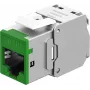 Goobay Keystone Module RJ45 CAT 6A, STP, λεπτό, πράσινο (77945)
