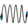 Goobay Ultra-Flexible CAT 6A Patch Καλώδιο U/UTP, μαύρο (79243)