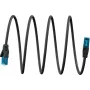 Goobay Ultra-Flexible CAT 6A Patch Καλώδιο U/UTP, μαύρο (79243)