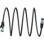 Goobay Ultra-Flexible CAT 6A Patch Καλώδιο S/FTP (PiMF), μαύρο (79346)