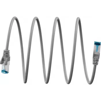 Goobay Ultra-Flexibles CAT 6A Patchkabel S/FTP (PiMF), γκρι (79401)