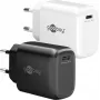 Goobay 25 W USB-C PD GaN γρήγορος φορτιστής λευκό (79623)